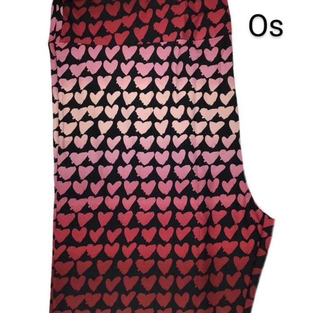Valentine leggings lularoe